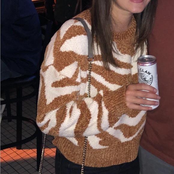 Lulus Zebra Sweater - Picture 4 of 4